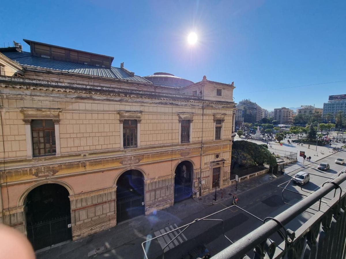 Piazza Politeama Leilighet Palermo Eksteriør bilde