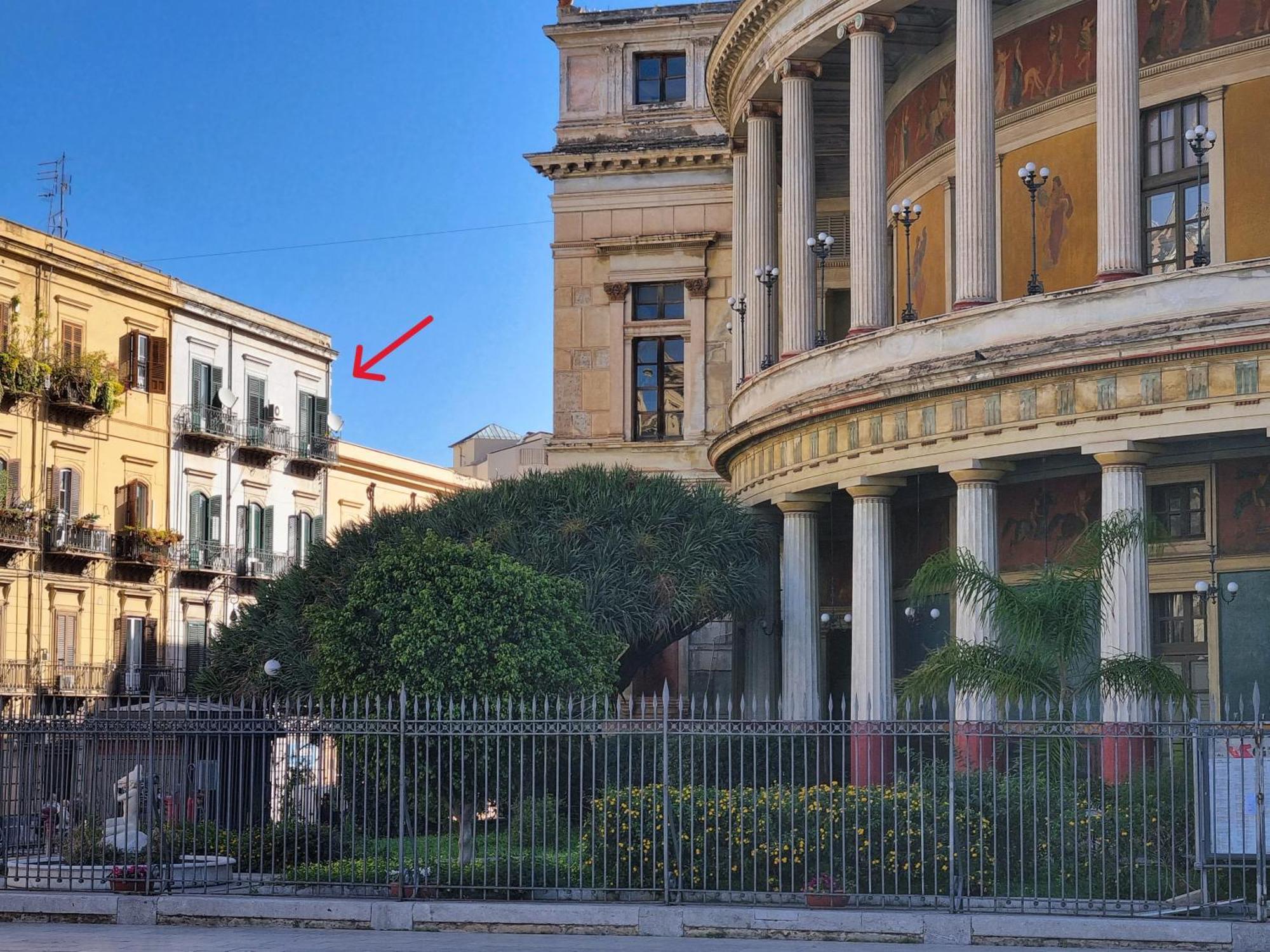 Piazza Politeama Leilighet Palermo Eksteriør bilde